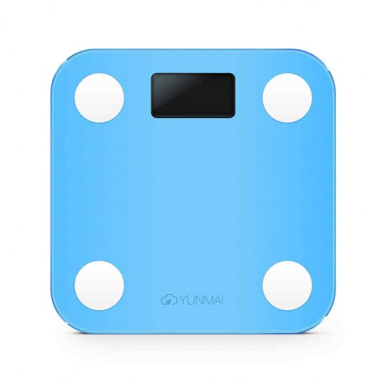 Yunmai Mini Smart Body Fat Scale Body Composition BMI Monitor 10 Body Data bluetooth Multi User App with Fitness Scheme