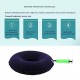 Yuwell Inflatable Seat Cushion Portable Foldable Ring Pillow Medical Home Seat Cushion for Adult Child Bedsores Hemorrhoid Tailbone People