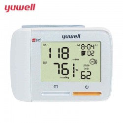 Yuwell YE8900A Wrist Blood Pressure Monitor Portable Large Digital LCD Medical Equipment Measurement CE Household Health Care Tool