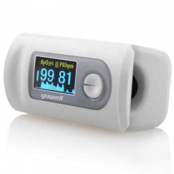 Yuwell YX301 Portable Pulse Finger Oximeter Blood Oxygen Saturation Blood Pressure Monitor LED Display Fingertip