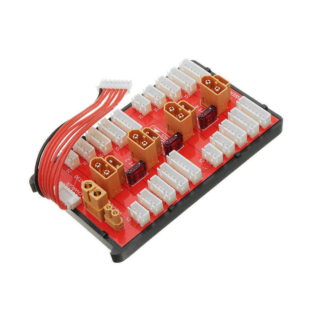 2-IN-1-PG-Parallel-Charging-Board-XT30-XT60-Plug-Supports-4-Packs-2-8S-Lipo-Battery-1324605