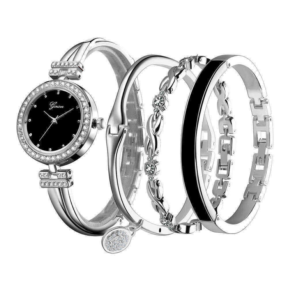 4-Pcs-Fashion--Suit-Ladies-Bracelet-Watch-1558170