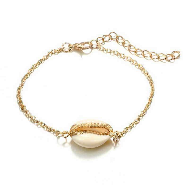 4-Pcs-Gold-Women-Bracelet-Set-Casual-Fashion-Style-Fruits-Bracelet-Shell-Letter-Pendant-Bracelet-1404804