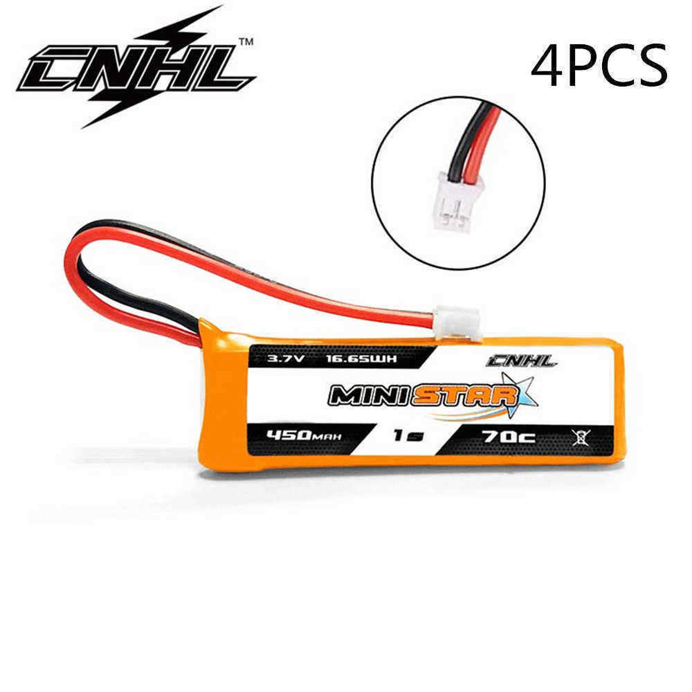 4PCS-CNHL-MiniStar-450mAh-37V-1S-70C-Lipo-Battery-With-PH-20-for-EMAX-TinyHawk-1539458