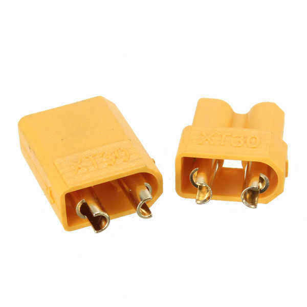 5-Pairs-XT30-2mm-Golden-Male-Female-Non-slip-Plug-Interface-Connector-1237676