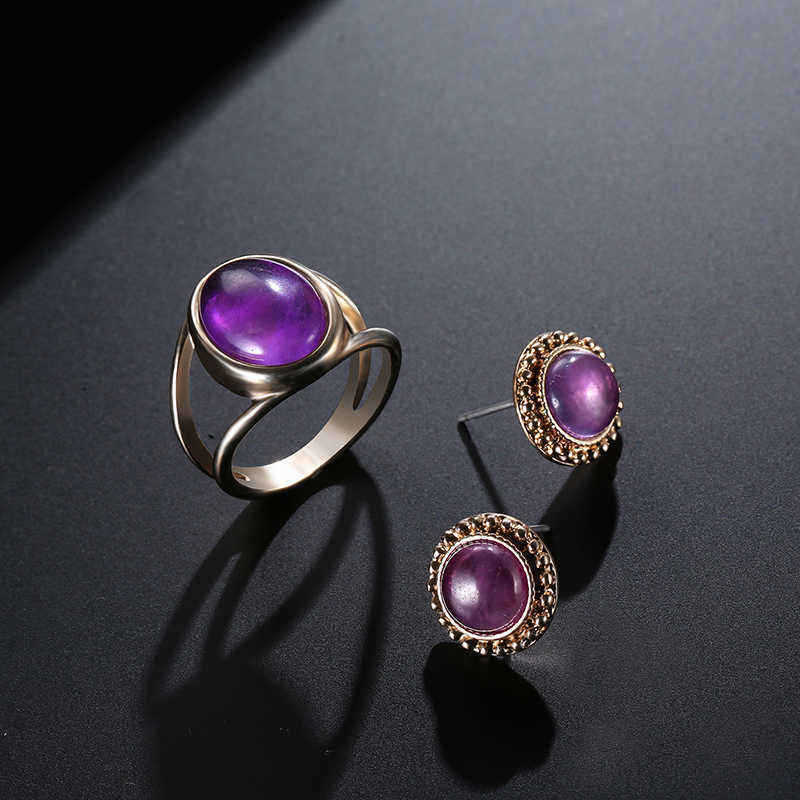 5-Pcs-of-Gold-Silver-Plated-Gem-Rings-Crystal-Earrings-Jewelry-Set-1147519