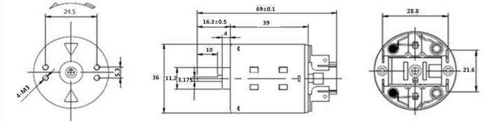 540-Motor-60A-ESC-Carbon-Brushed-110-RC-Crawler-Shaft-3175mm-RC-Car-Parts-1187553