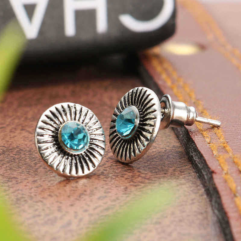 6-Pairs-of-Turquoise-Triangle-Shell-Ellipse-Ear-Stud-Alloy-Earrings-Set-1138028