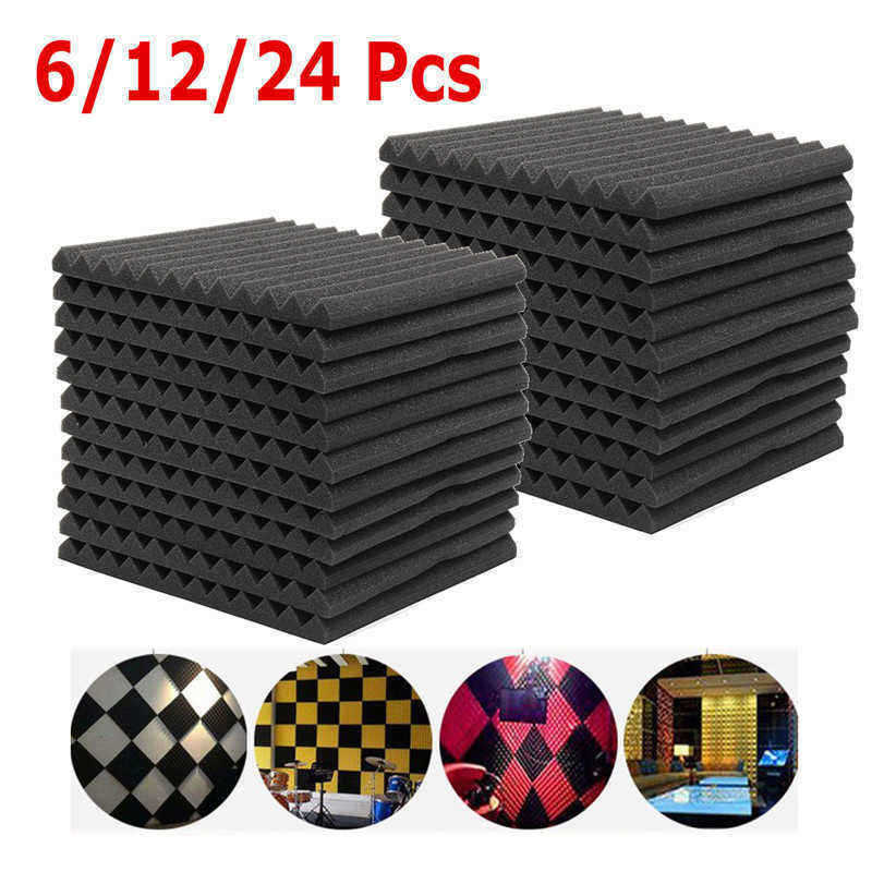 6Pcs-12Pcs-24Pcs-Acoustic-Soundproof-Sound-Stop-Absorption-for-KTV-Audio-Room-1268226