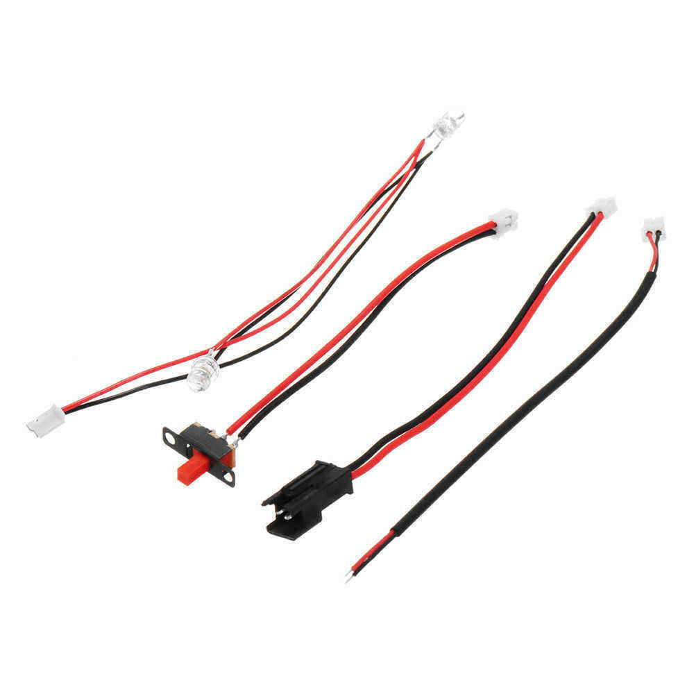 8PCS-WPL-B36-B24-B16-C24-116-Rc-Car-Parts-Transmitter-Receiver-Board-Battery-USB-Cable-Wires-Set-1390572