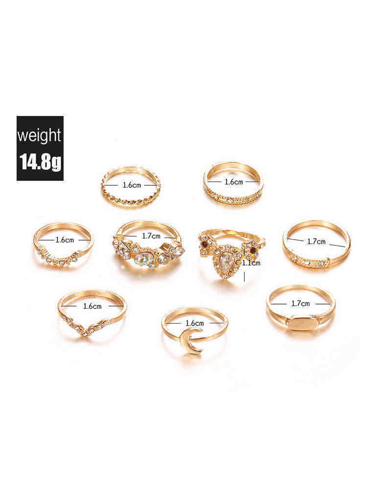 9-stk-Etnisk-Colorful-Diamond-Ring-Set-Retro-Gold-Moon-Rhinestone-Rings-For-Women-1449838