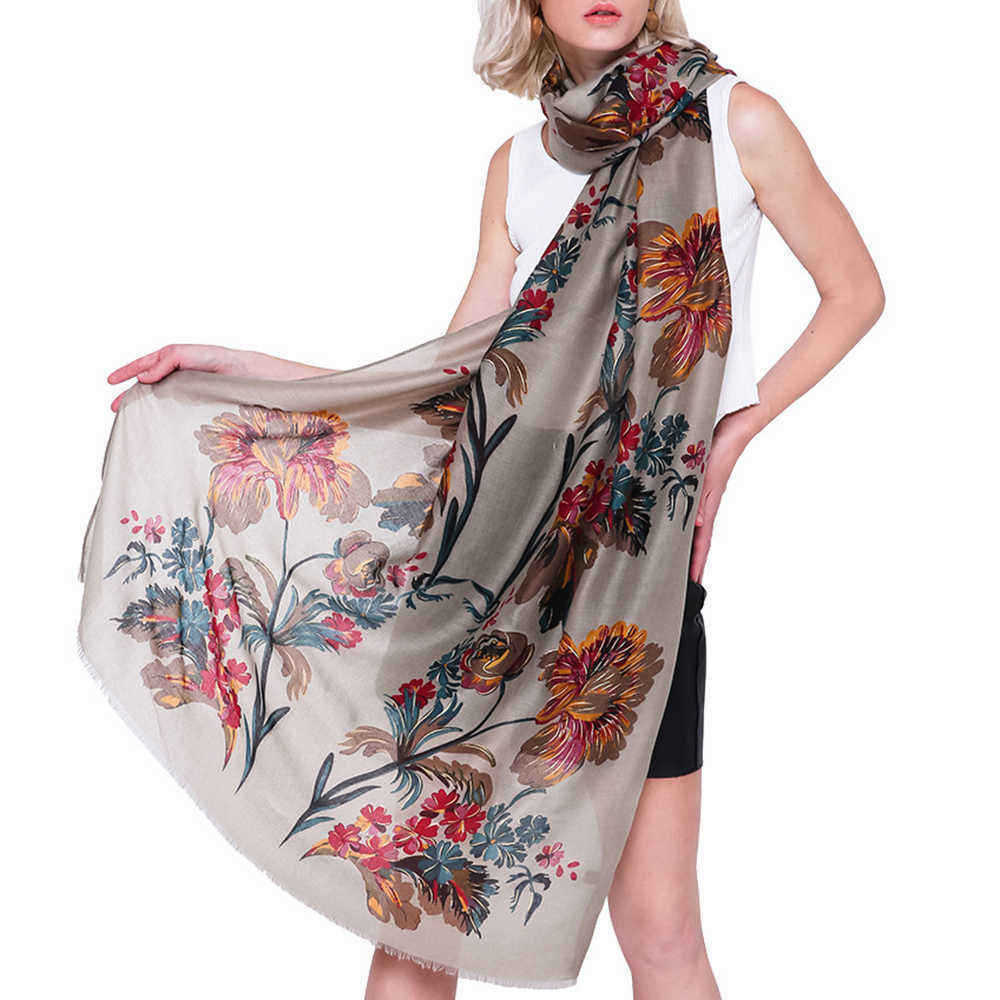 90180CM-Women-Linen-Summer-Chinese-Floral-Painting-Scarf-Outdoor-Breathable-Flower-Shawl-1329201