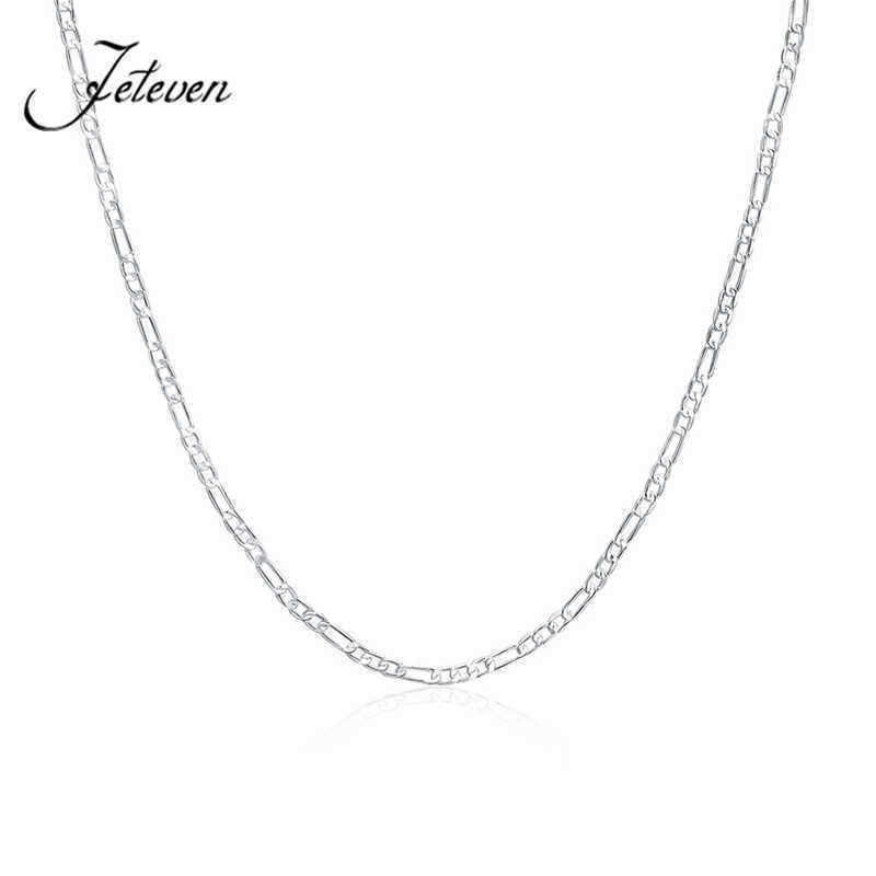 925-Sterling-Silver-Stamp-Figaro-Chain-Necklace-16-18-20-22-24-26-28-30-Inch-1361323