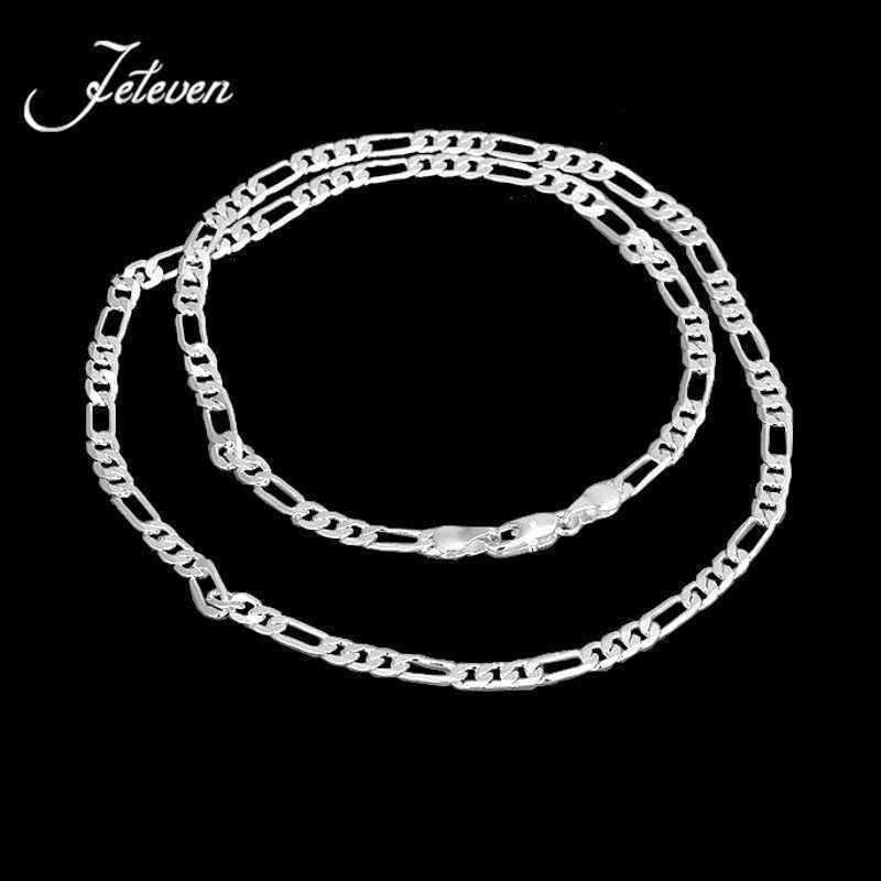 925-Sterling-Silver-Stamp-Figaro-Chain-Necklace-16-18-20-22-24-26-28-30-Inch-1361323