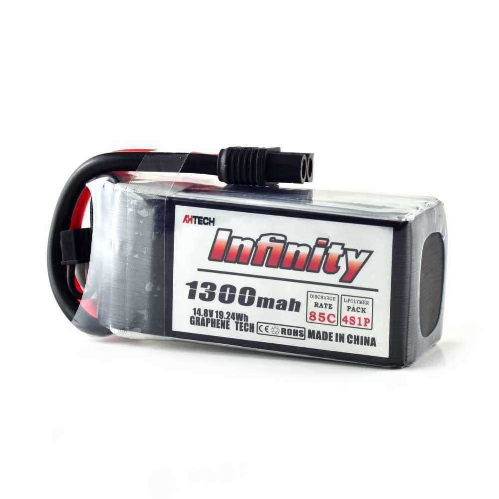 AHTECH-Infinity-4S-148V-1300mAh-85C-Graphene-LiPo-Battery-XT60-SY60-Support-15C-Boosting-Charger-1062565