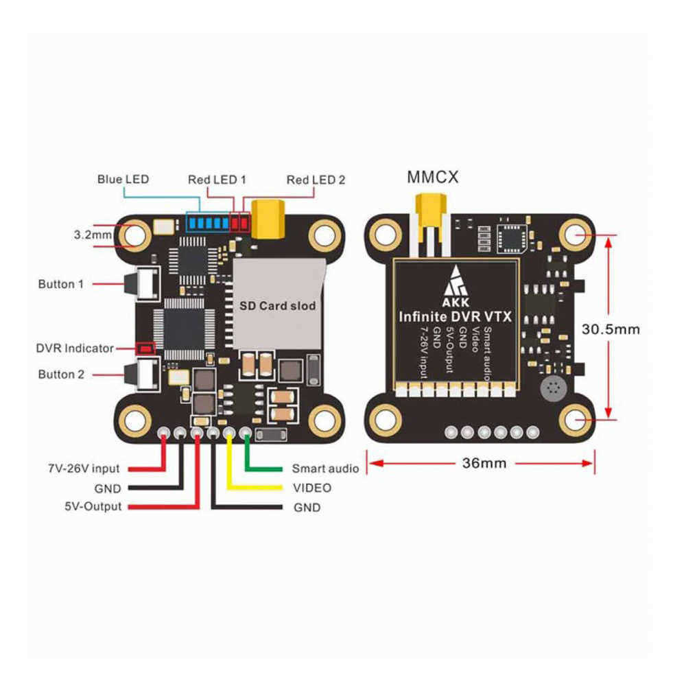 AKK-Infinite-DVR-VTX-252006001000mW-Power-Switchable-FPV-Transmitter-Support-Smart-Audio-1382124