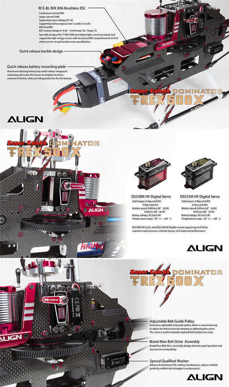 ALIGN-T-REX-500X-Dominator-6CH--3D-Flying-RC-Helicopter-Super-Combo-With-Brushless-1600KV-Motor-ESC--1154882