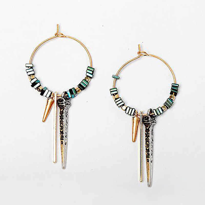 African-Green-Ore-Texture-Earrings-Geometric-Circle-Ear-Drop-Earring-For-Women-1464050