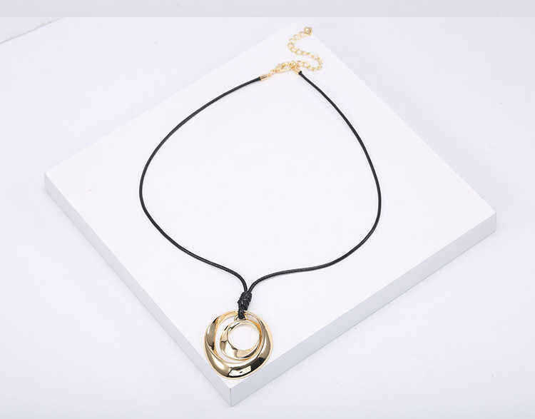 Alloy-Necklace-Double-Circle-Personality-Simple-Fashion-Pendant-for-Women-1267410