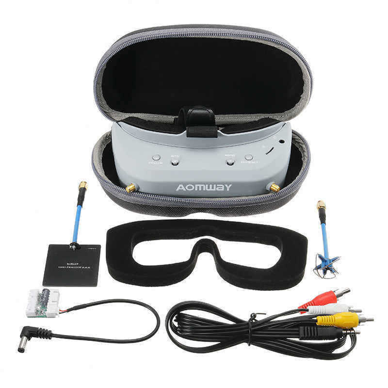 Aomway-Commander-Goggles-V1-FPV-2D-3D-40CH-58G-Support-HD-Port-DVR-Headtracker-For-RC-Drone-1107684