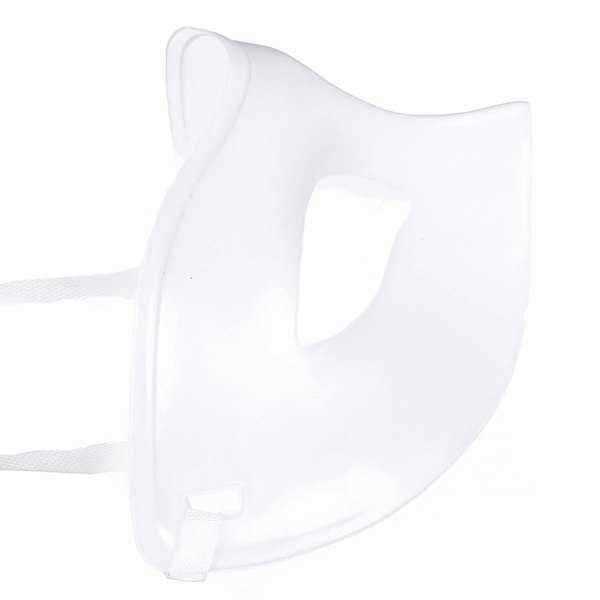 Black-White-Plastic-Venetian-Masquerade-Half-Face-Eye-Mask-Unisex-970375