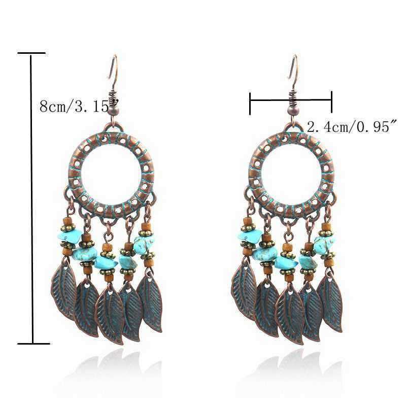 Bohemian-Blue-Stone-Multi-layer-Leaf-Ear-Drop-Earrings-Tassels-Women-Earring-1382289