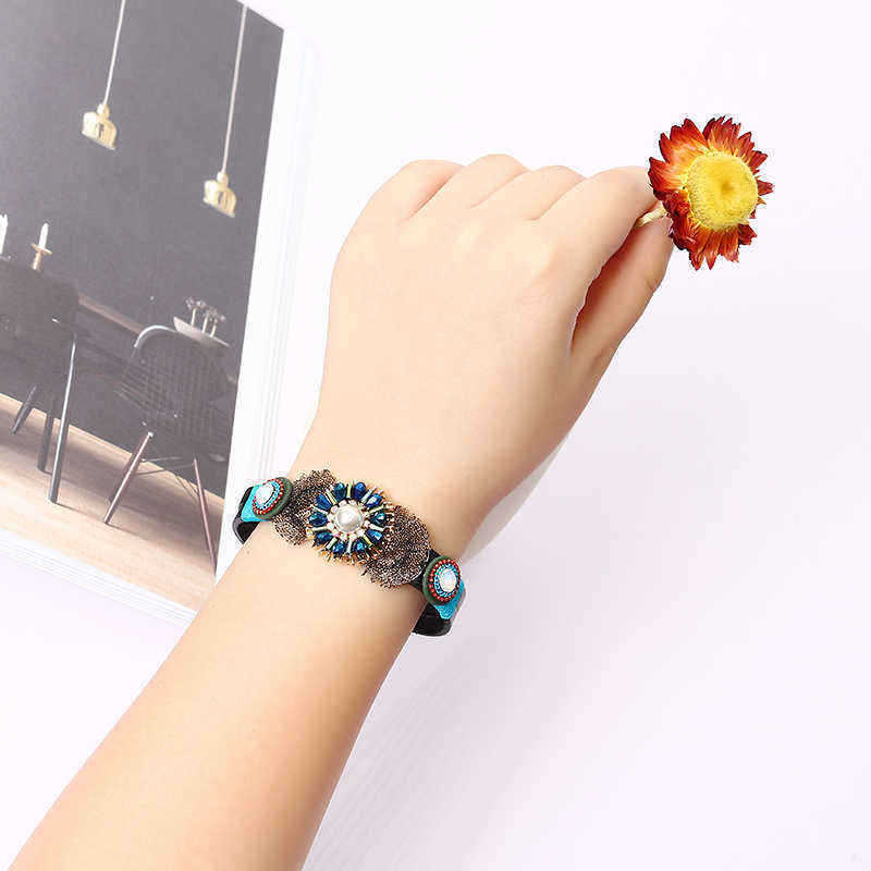 Bohemian-Bracelet-Gold-Plated-Flower-Charm-Leather-Bangle-Boho-Jewelry-for-Women-Girl-Gift-1179117