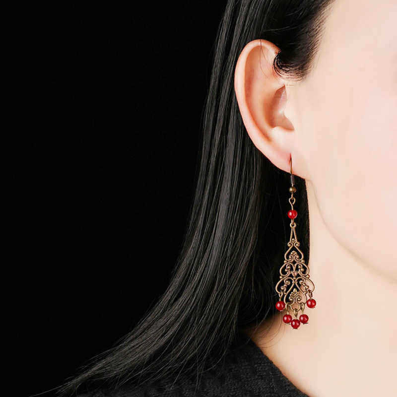 Bohemian-Hallow-Tassels-Earrings-Alloy-Long-Style-Ear-Drop-Earring-For-Women-1419334