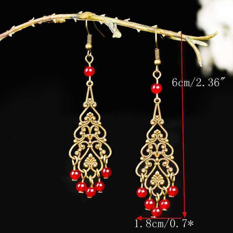 Bohemian-Hallow-Tassels-Earrings-Alloy-Long-Style-Ear-Drop-Earring-For-Women-1419334