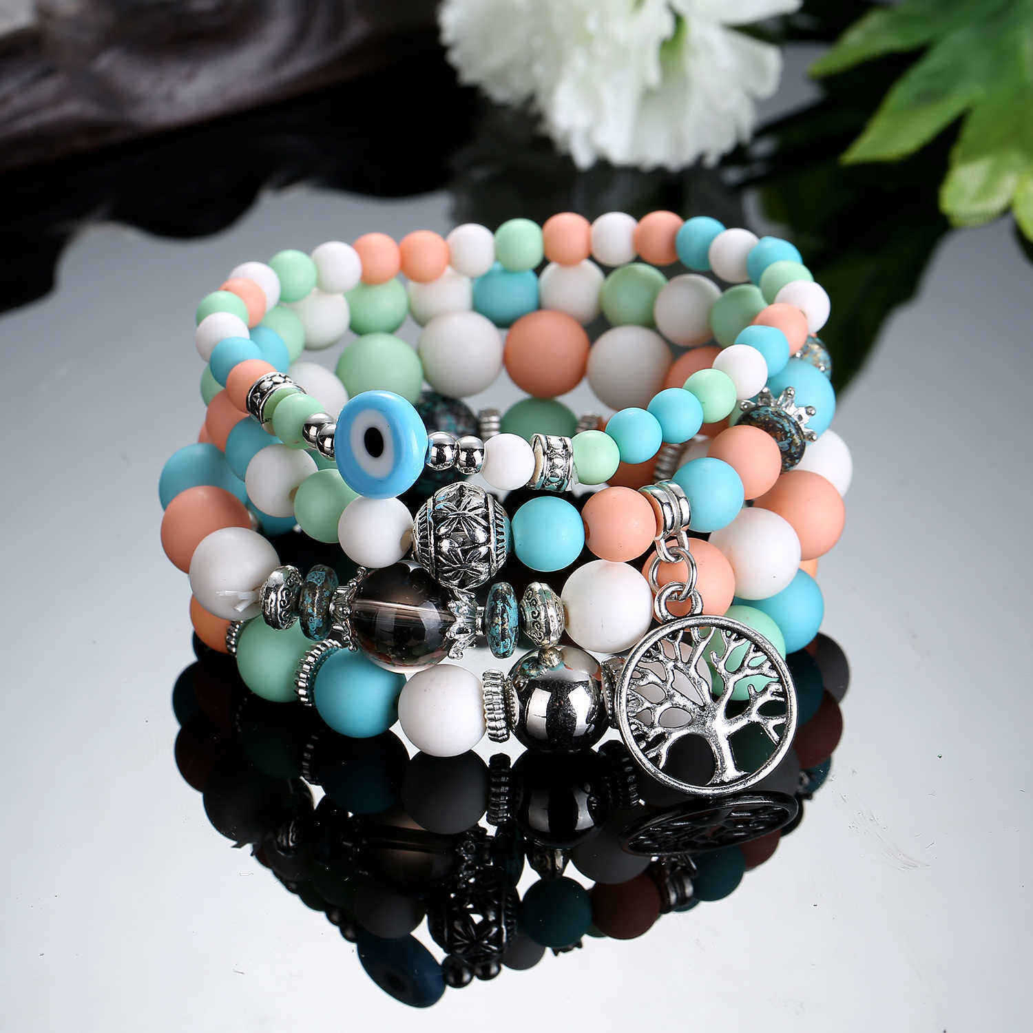 Bohemian-Hollow-Tree-of-Life-Elastic-Beads-Multilayer-Bangle-Bracelet-Gift-for-Women-1269514