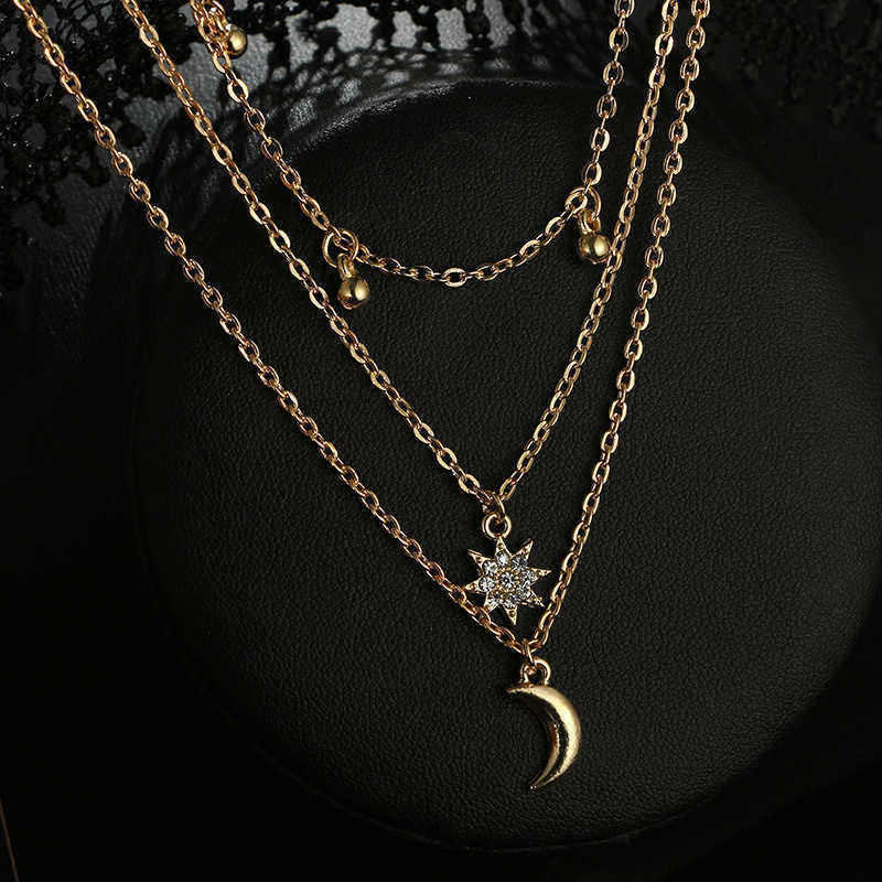 Bohemian-Moon-Multi-layer-Pendant-Necklace-Sun-Rhinestone-Bell-Tassel-Chain-Necklace-1494027