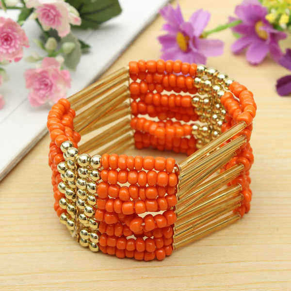 Bohemian-Retro-Colorful-Multilayer-Beaded-Bracelet-Bangle-For-Women-981690