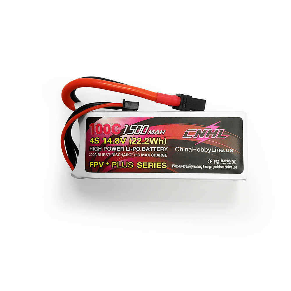 CNHL-GPLUS-148V-1500mAh-4S-100C-Lipo-Battery-XT60U-Plug-for-RC-Drone-FPV-Racing-1352718