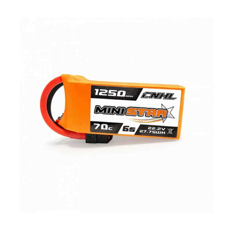 CNHL-MiniStar-1250mAh-222V-6S-70C-Lipo-Battery-XT60-Plug-for-RC-Drone-FPV-Racing-1366597