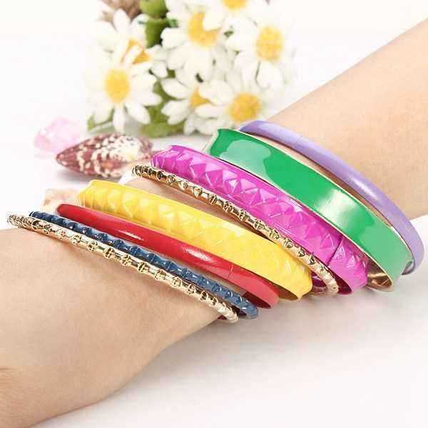 Colorful-Alloy-Multilayer-Bangle-Bracelet-Women-Jewelry-939975