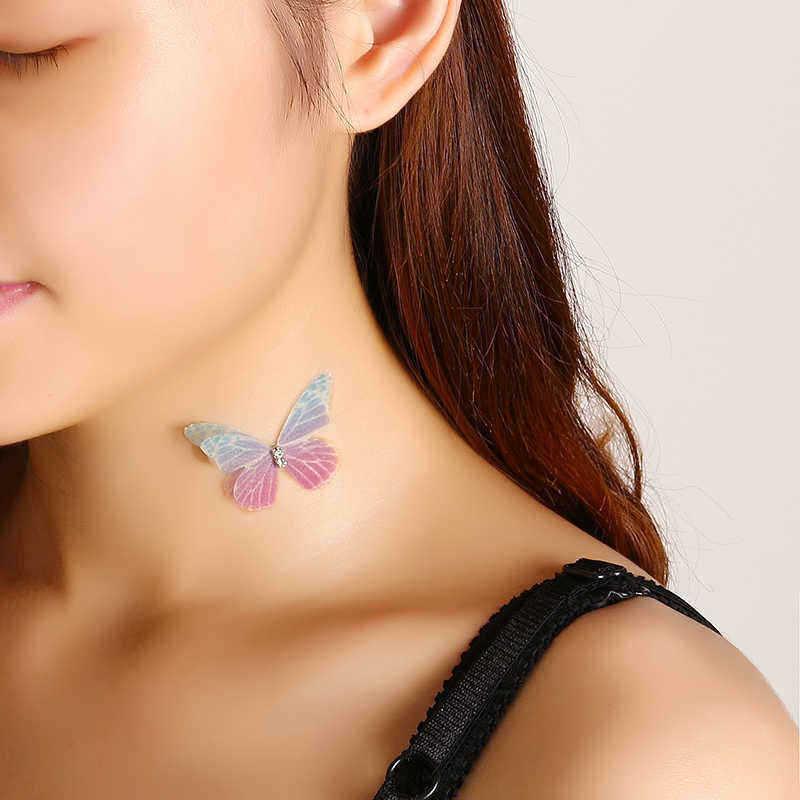 Colorful-Elegant-Choker-Necklace-Butterfly-Rhinestone-Invisible-Necklace-for-Women-1167655