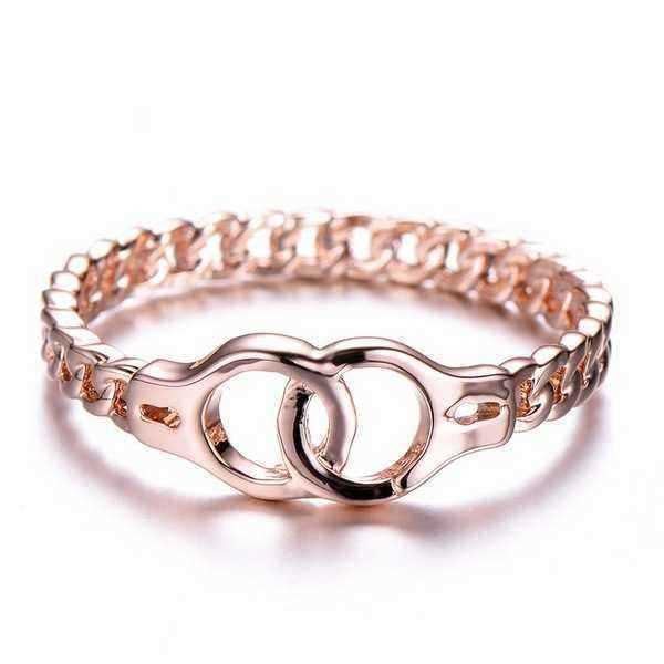 Creative-Handcuffs-Linkded-Rose-Gold-Finger-Ring-Simple-Womens-Rings-Casual-Clothing-Accessories-1317999