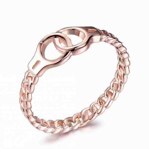 Creative-Handcuffs-Linkded-Rose-Gold-Finger-Ring-Simple-Womens-Rings-Casual-Clothing-Accessories-1317999