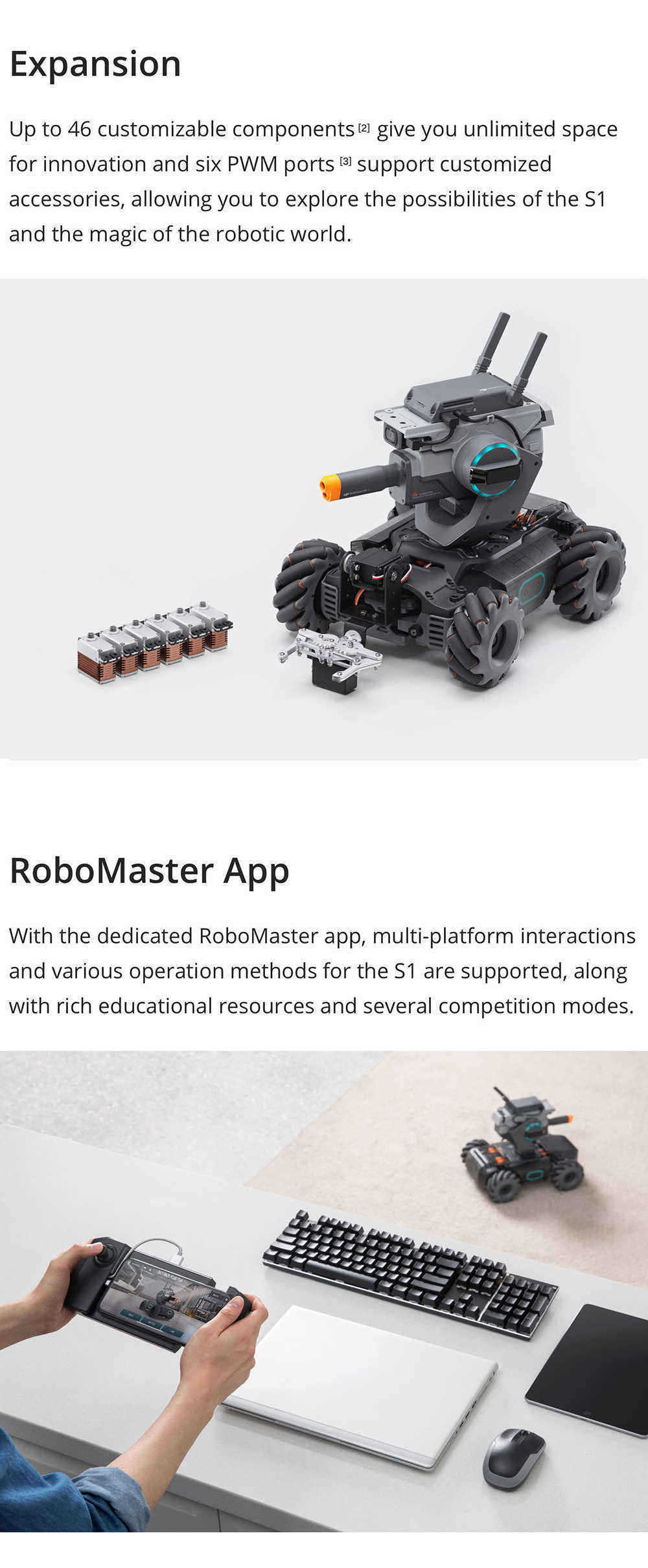 DJI-Robomaster-S1-STEAM-DIY-4WD-Brushless-HD-FPV-APP-Control-Intelligent-Educational-Robot-With-AI-M-1500246