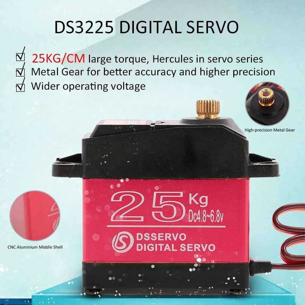 DSSERVO-DS3225-25KG-180-Degree-Metal-Gear-High-Torque-Waterproof-Digital-Servo-For-RC-Airplane-Robot-1353688