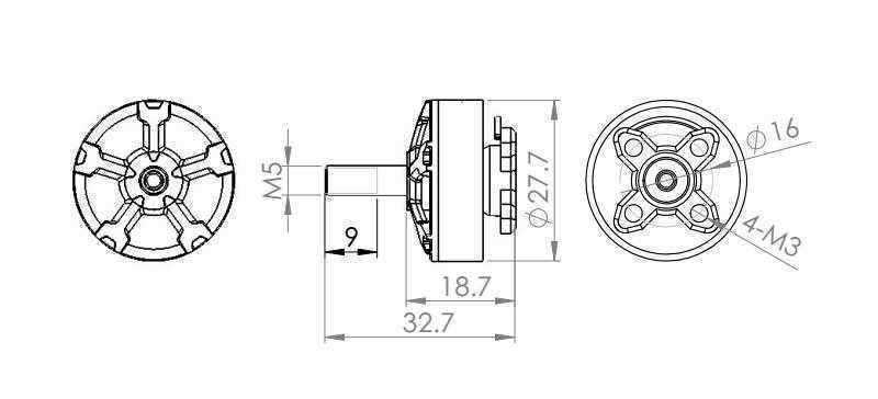 DYS-Samguk-Series-Wu-2206-2400KV-2700KV-3-4S-Brushless-Motor-CW-for-RC-Drone-FPV-Racing-1226069