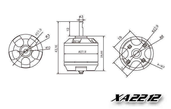 EMAX-XA2212-820KV-980KV-1400KV-Motor-With-Simonk-30A-ESC-981866