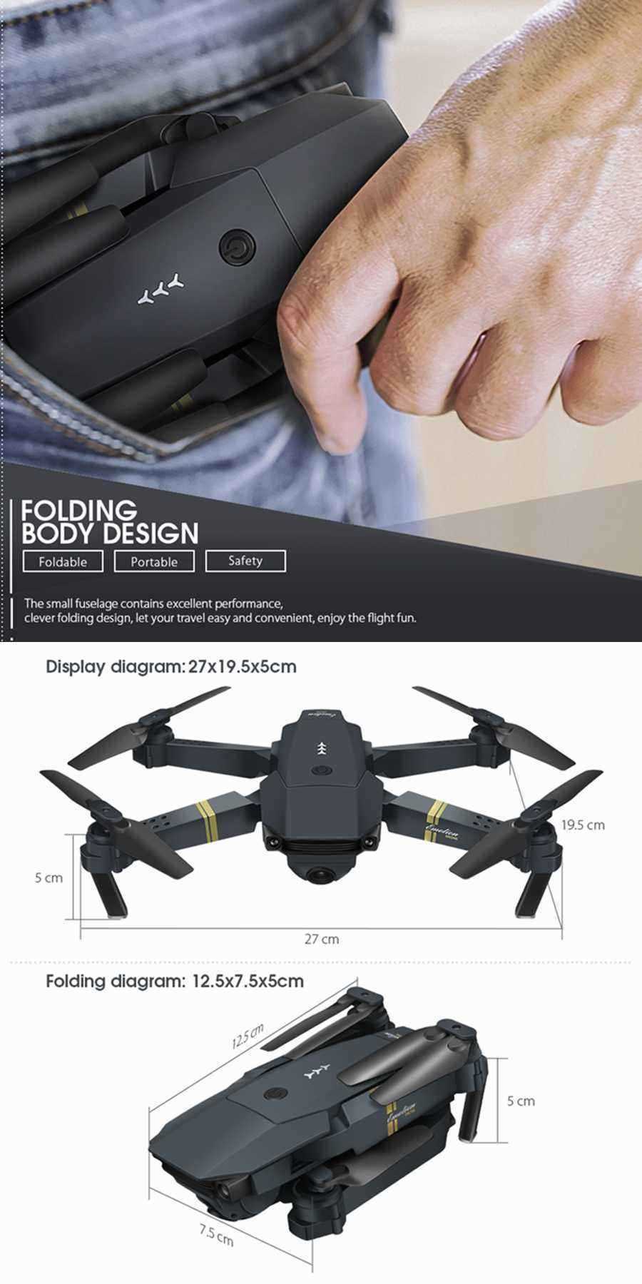 Eachine-E58-WIFI-FPV-With-720P1080P-HD-Wide-Angle-Camera-High-Hold-Mode-Foldable-RC-Drone-Quadcopter-1212232