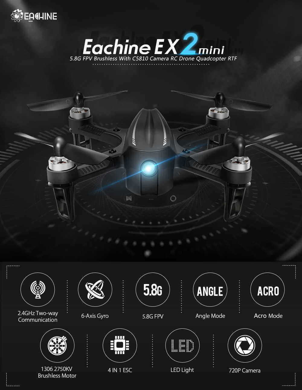 Eachine-EX2mini-Angle-Mode-Acro-Mode-With-LED-Light-Brushless-RC-Drone-Quadcopter-RTF-1301880