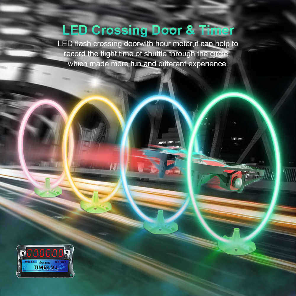 Eachine-LED-Flash-Racing-Circle-Crossing-Through-Door-Track-with-Hour-Meter-Timer-for-E013-Plus-TRAS-1477186