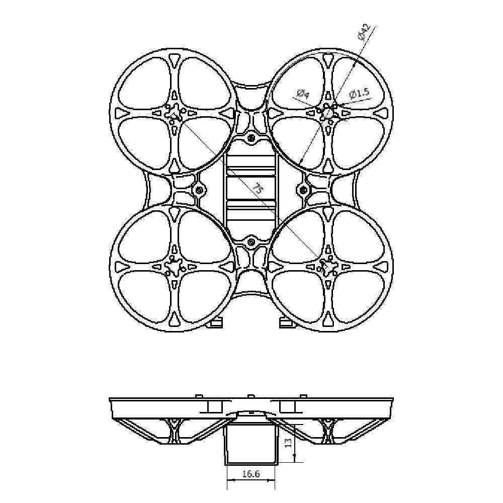 Eachine-TRASHCAN-75mm-Crazybee-F4-PRO-OSD-2S-Whoop-FPV-Racing-Drone-Caddx-Eos2-Adjustable-Camera-252-1386071