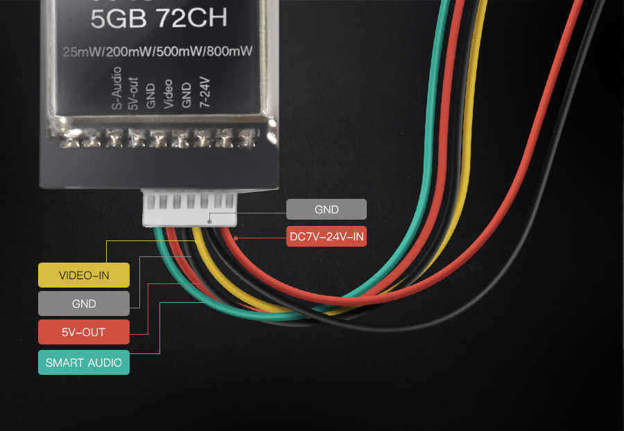 Eachine-TX5258-58G-72CH-25200500800mW-Switchable-FPV-Transmitter-Support-OSD-Configuring-Smartaudio-1248768