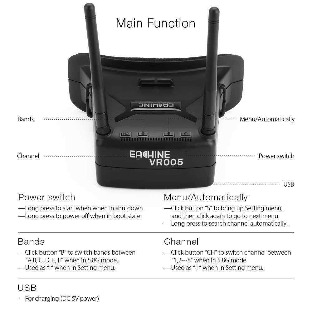 Eachine-VR005-27-Inch-58G-48CH-FPV-Goggles-Raceband-Auto-Search-With-Dual-Antennas-37V-1000mAh-Batte-1480430