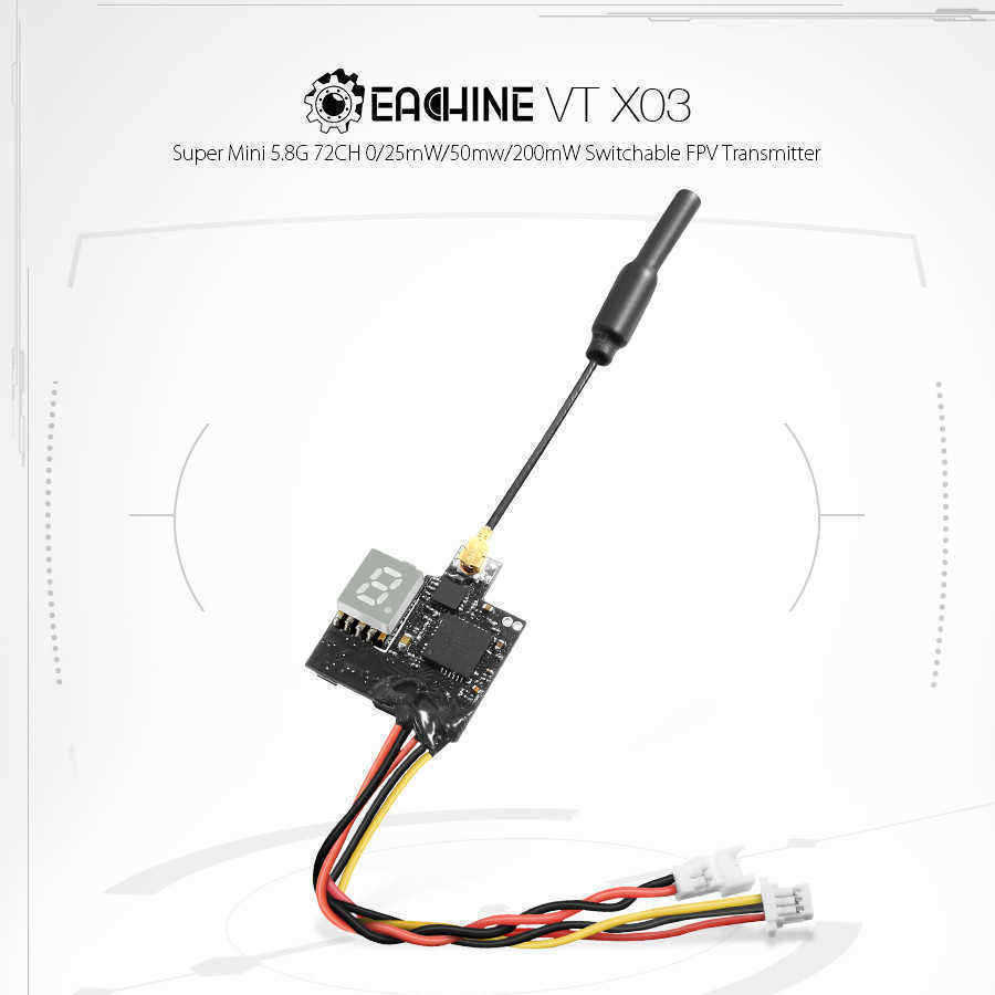 Eachine-VTX03-Super-Mini-58G-72CH-025mW50mw200mW-Switchable-FPV-Transmitter-1114206