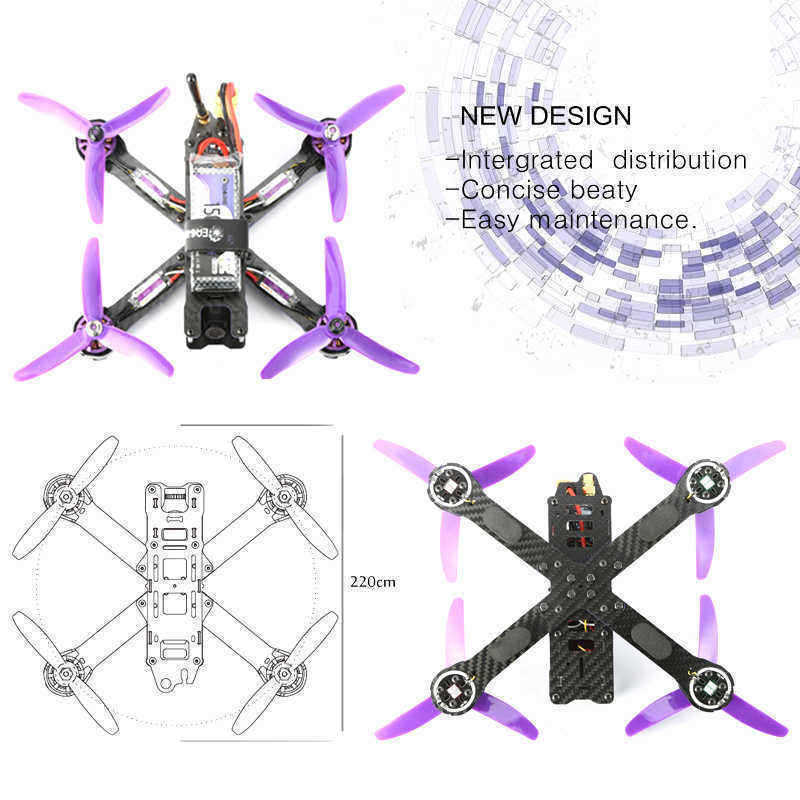 Eachine-Wizard-X220-FPV-Racing-RC-Drone-Blheli_S-F3-58G-40CH-200MW-700TVL-Camera-w-FlySky-I6-RTF-1077100